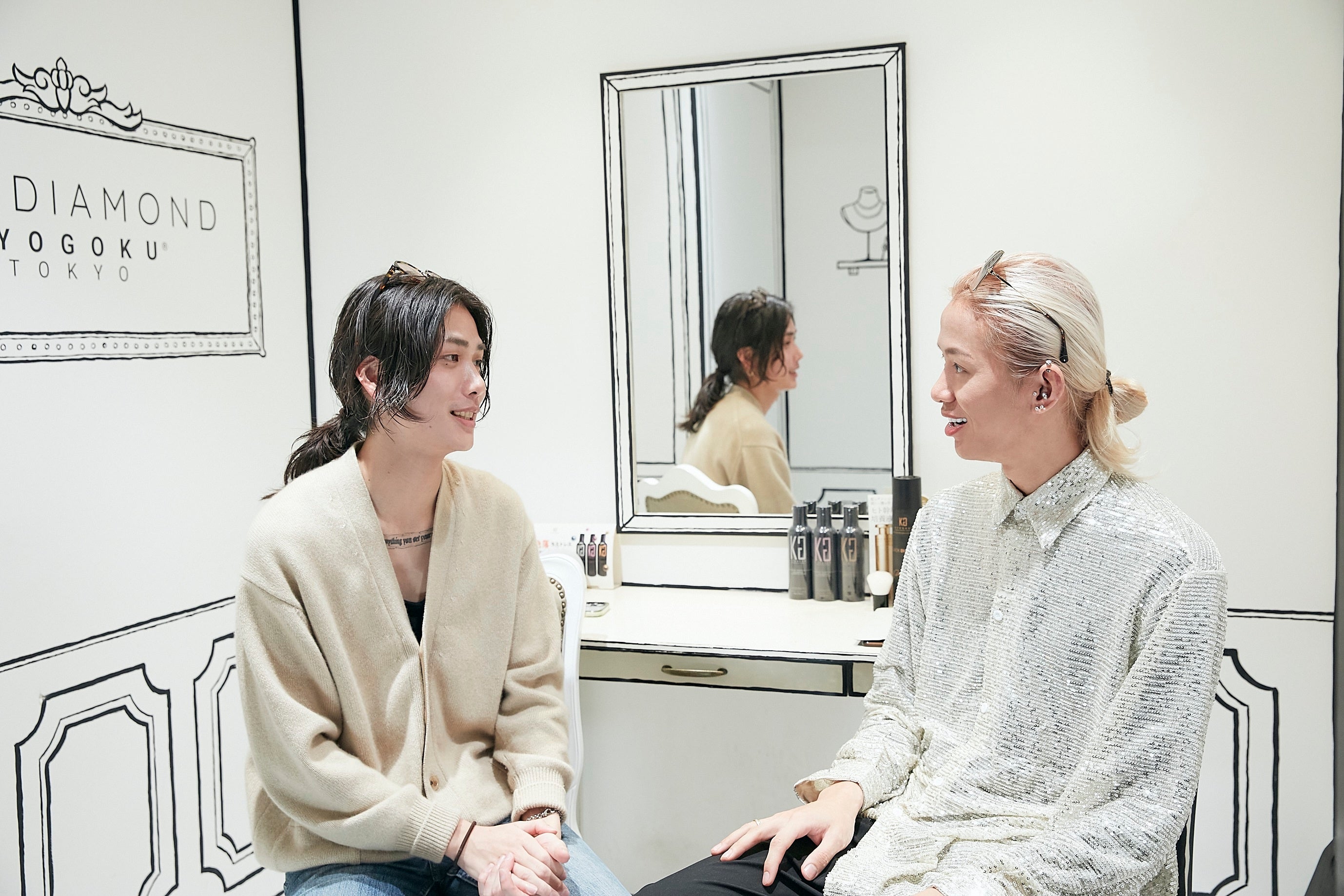 『Mens PREPPY+(メンズプレッピープラス) メンズヘアメイクBOOK VOL.2』／「メイク男子座談会」