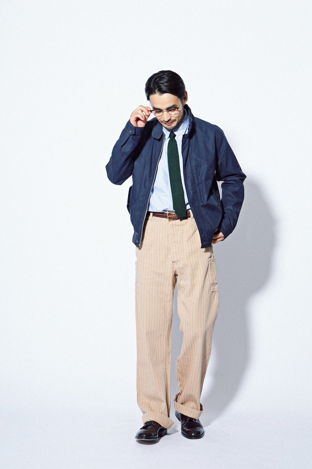 アメカジトラッドコーデC-boy Style【No.268】スイングトップ 短丈 アメカジトラッドコーデC-boy Style【No.268】スイングトップ 短