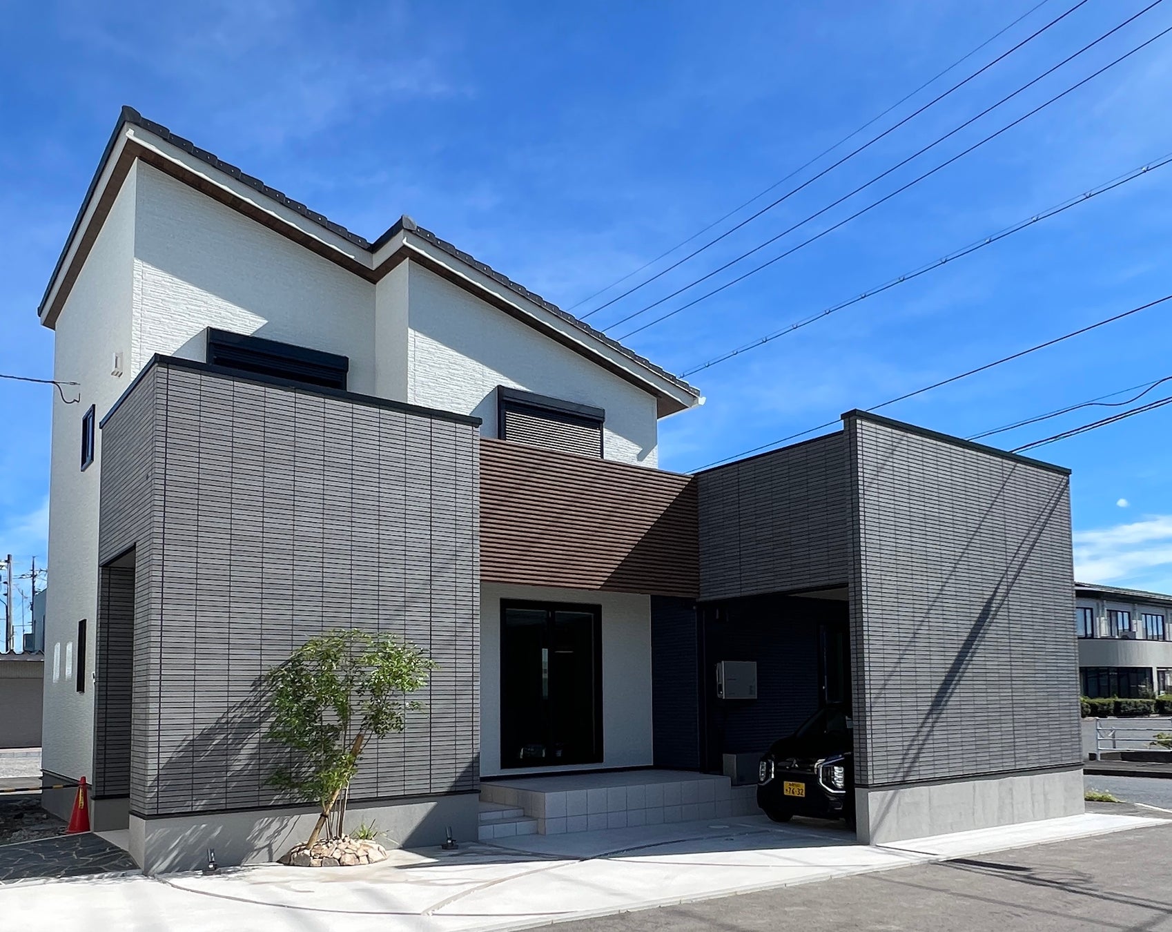 アイフルホーム鳥取店の新モデルハウス外観イメージ