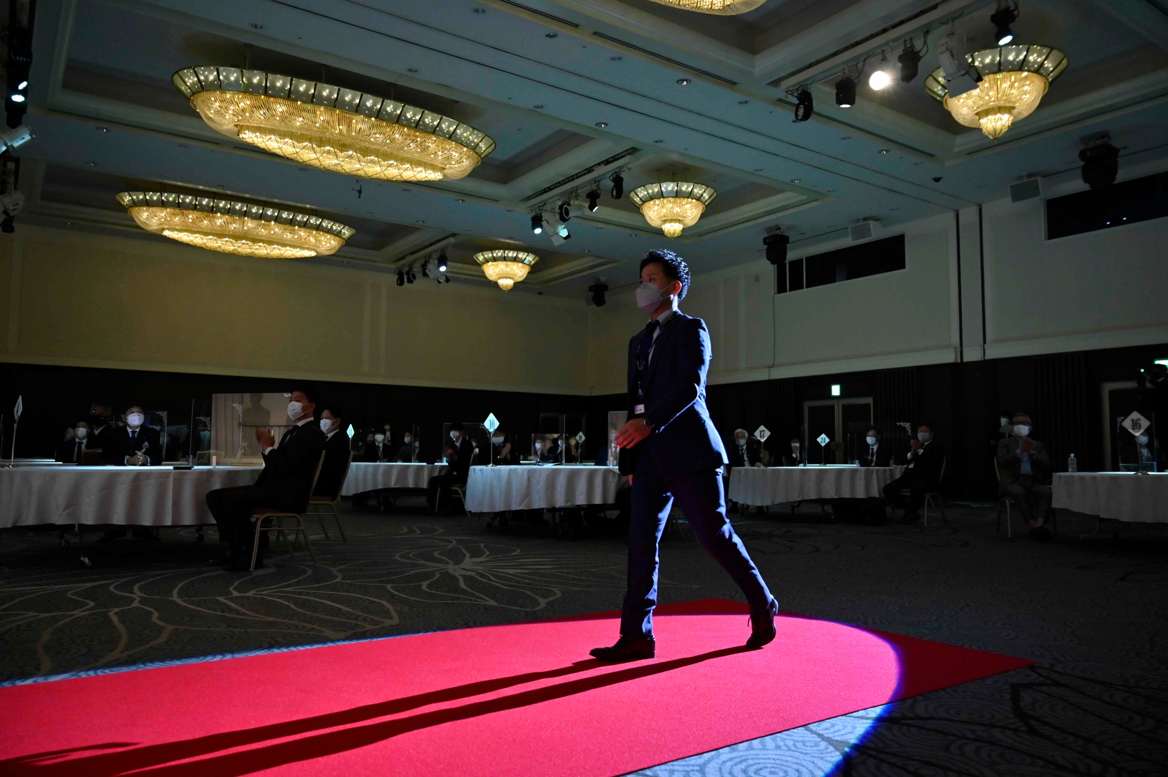 表彰式典の様子