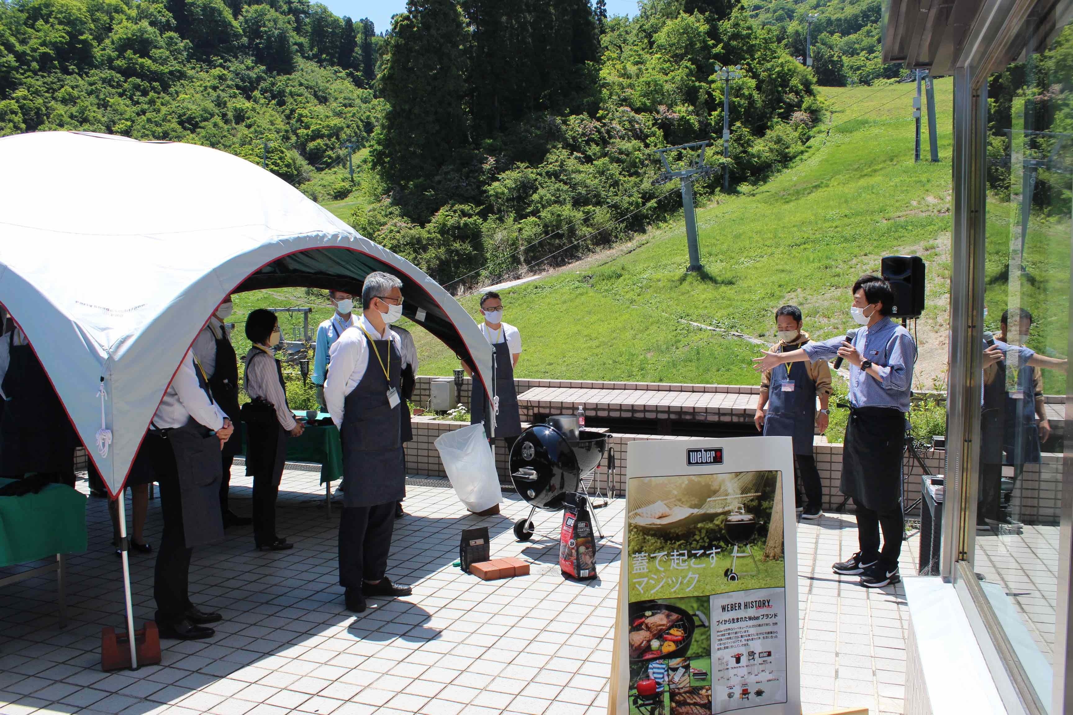 アメリカンＢＢＱアカデミー開催の様子