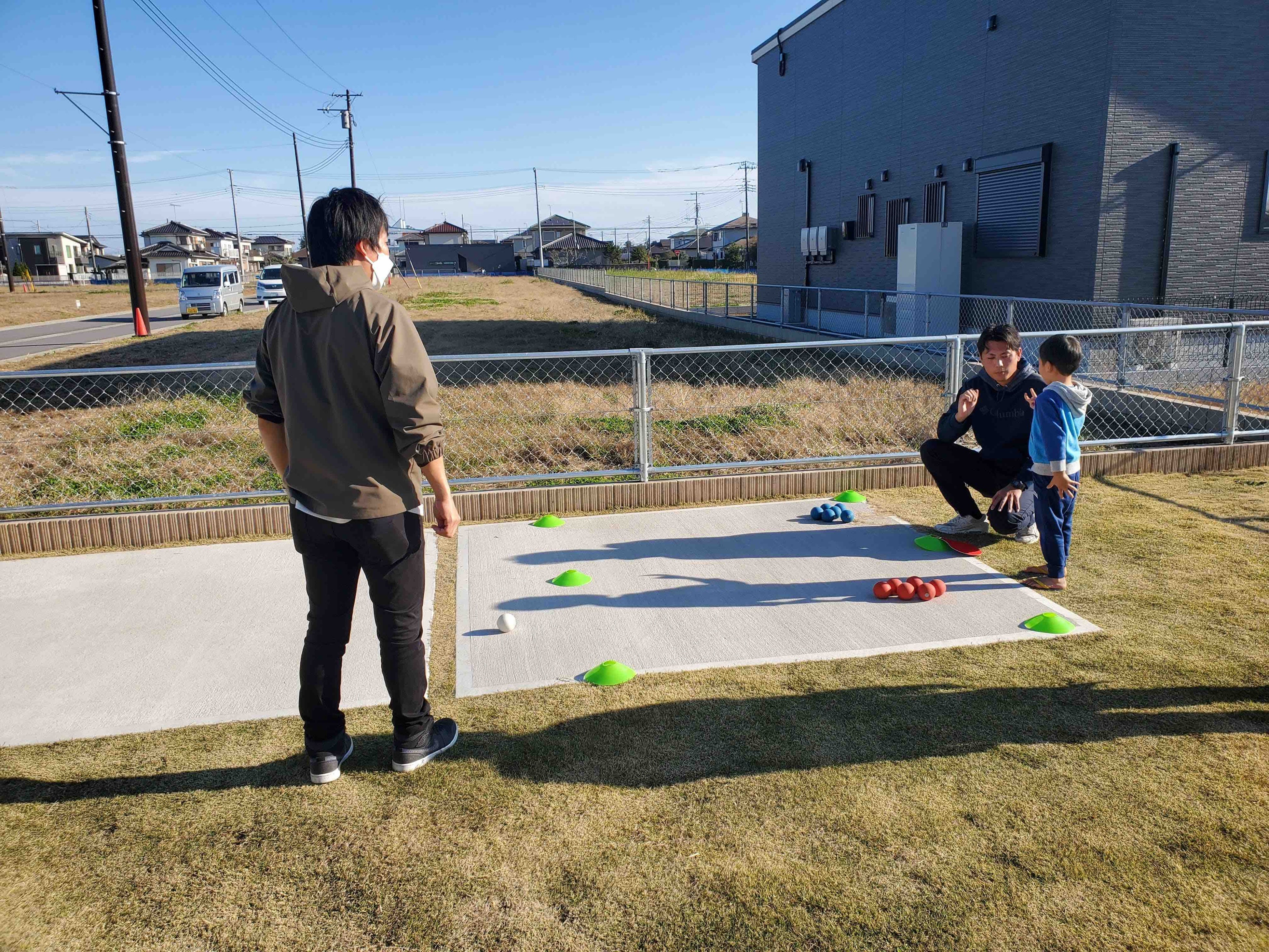ボッチャ体験