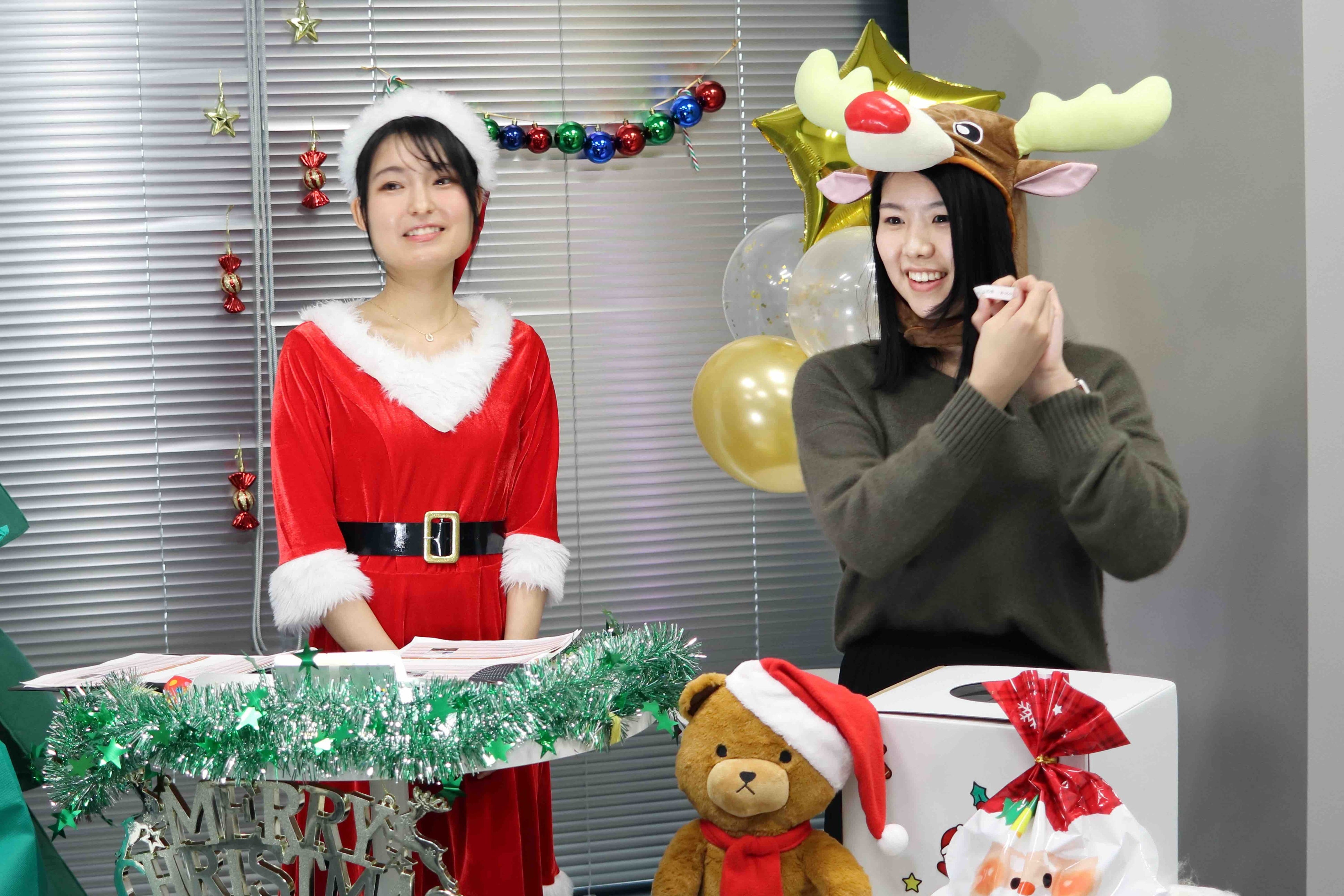 当社社員による抽選会