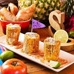 メキシコ屋台の定番！焼きとうもろこしのエローテ　980円