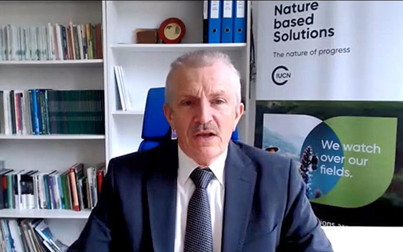 IUCN副局長（プログラム）のスチュワート・マギニス氏