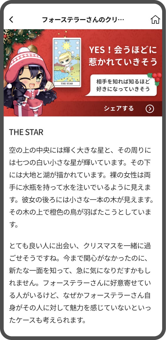 結果の例