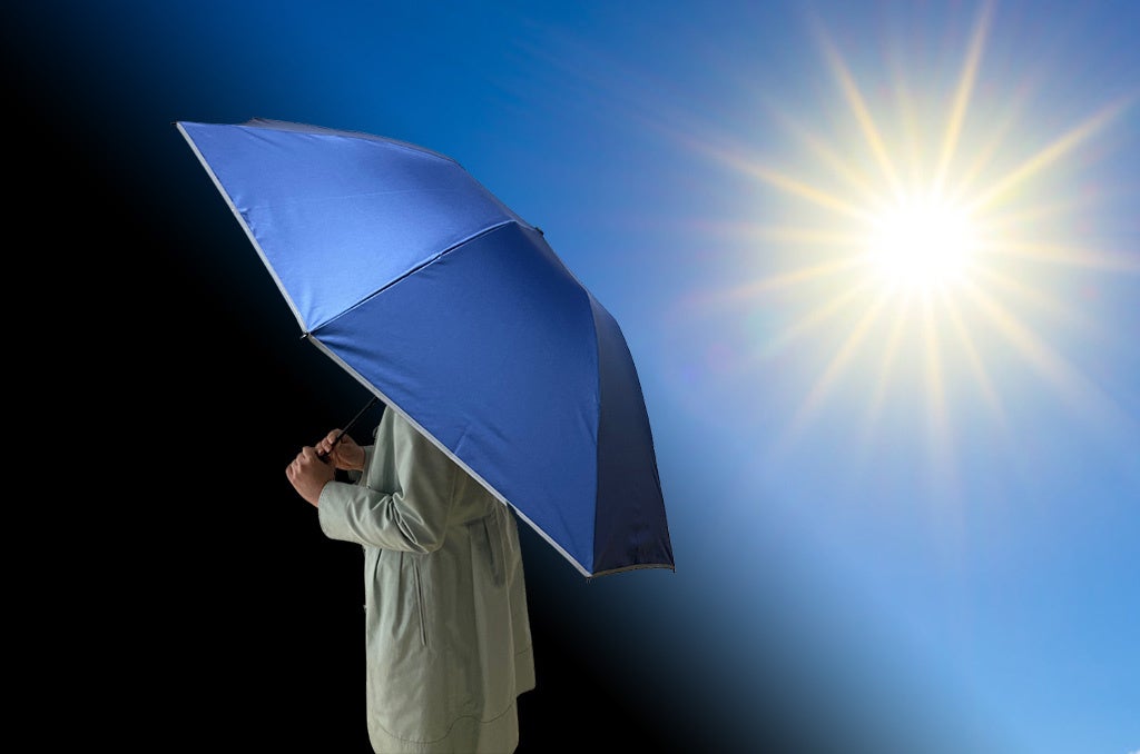 日差しをシャットアウト