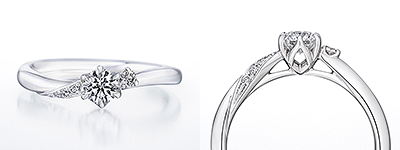 2022年秋／2作目の新作リング＞ふたりの乗る新たな人生の船が、幸せに