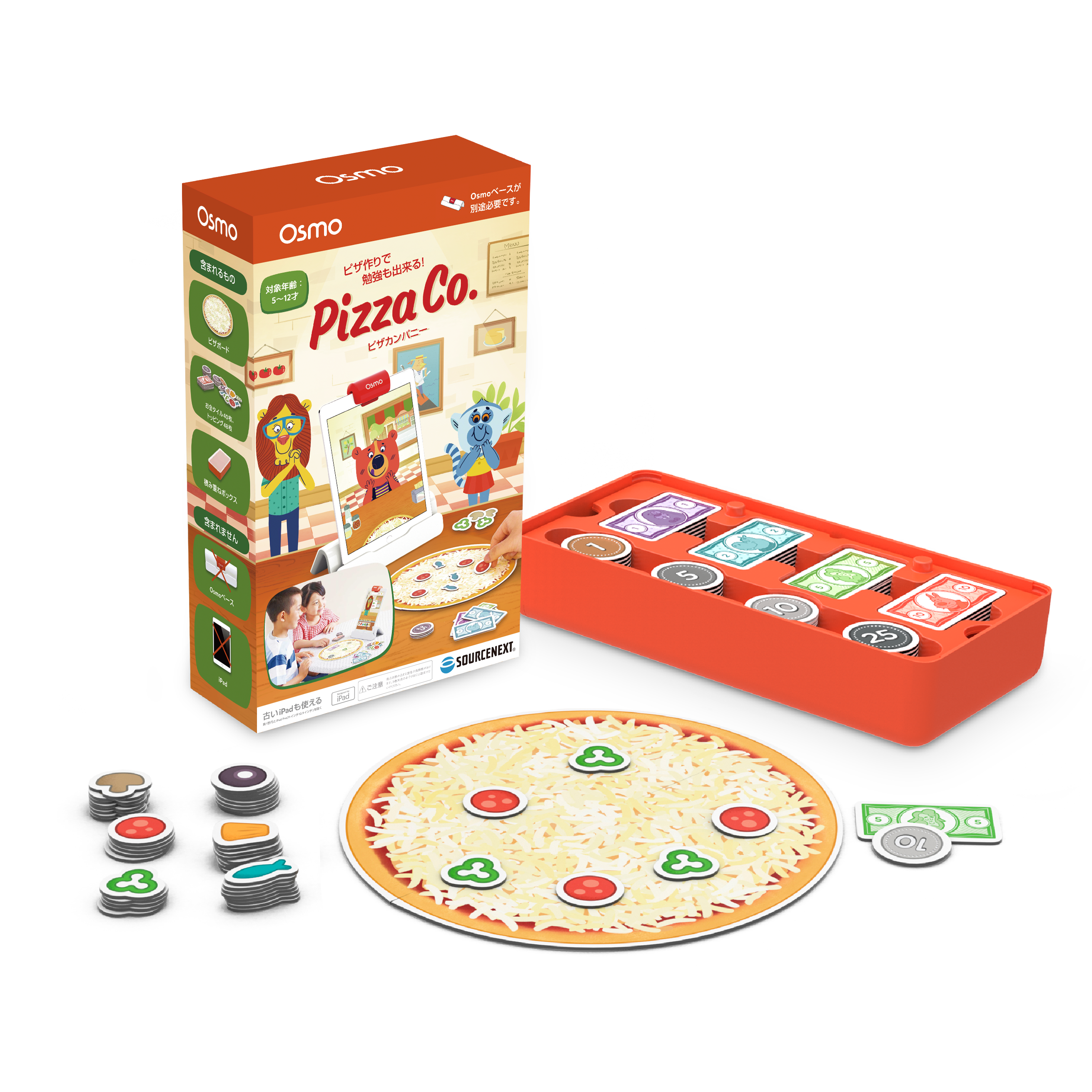 ※iPad用のオズモベース・反射鏡は含まれておりません