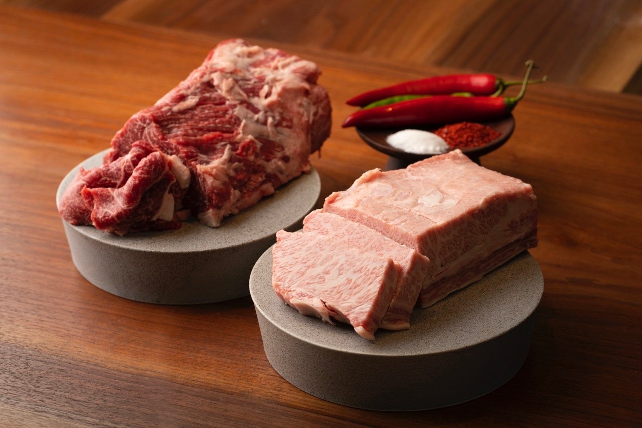 厳選された和牛