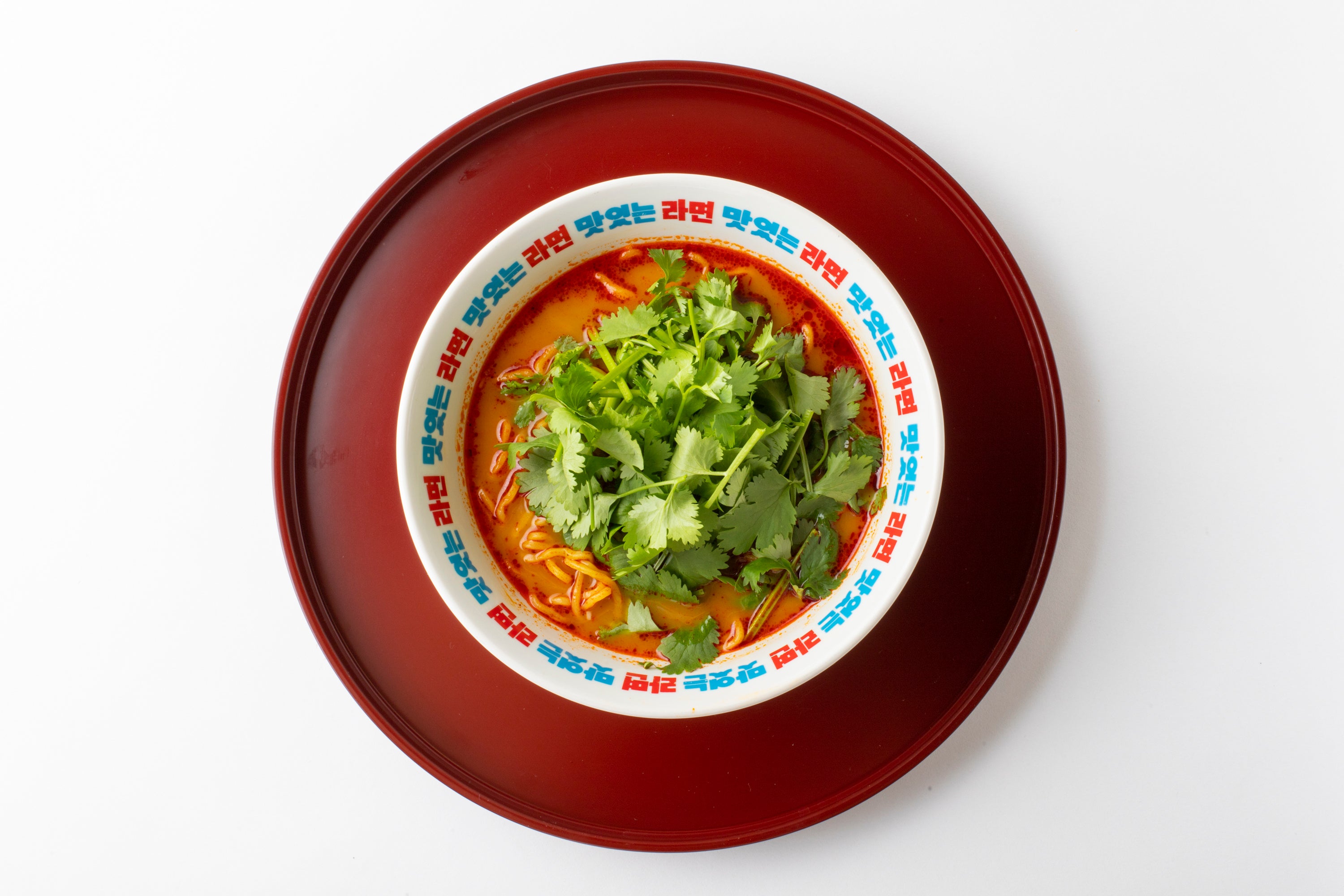 韓国チゲラーメンは生麺使用