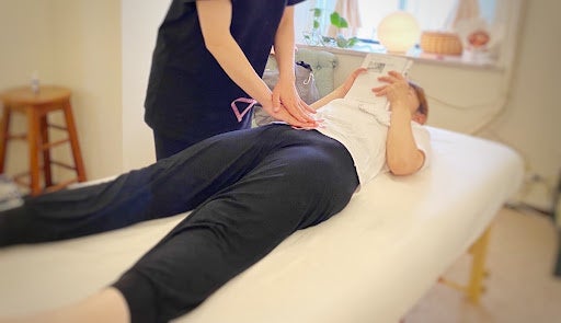 食べられるよもぎ蒸しサロン つばき〜TUBAKI〜子宮インナービューティセラピーの施術イメージ