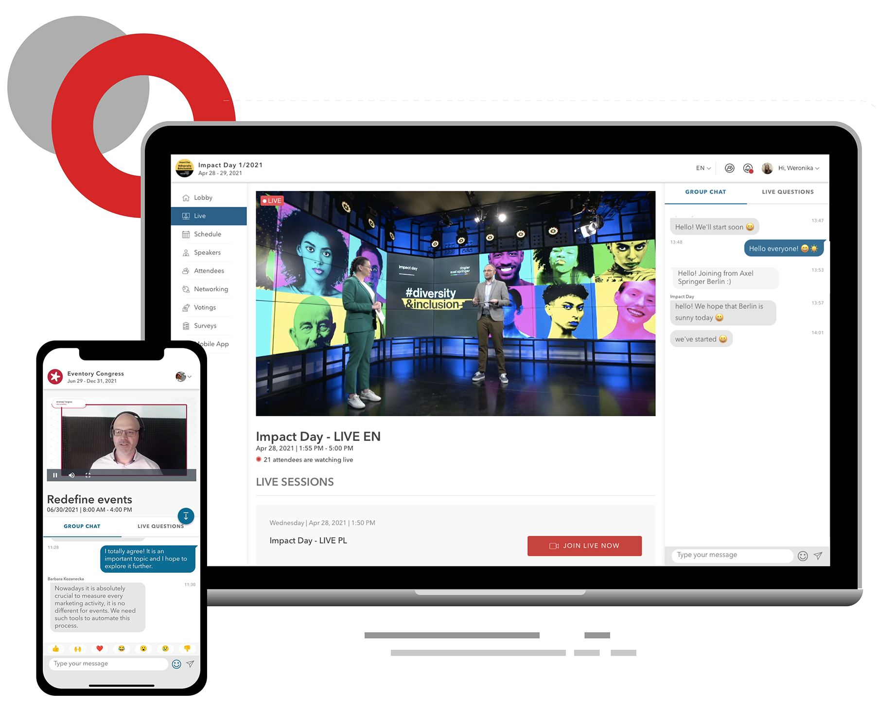 ライブ配信画面_eventory