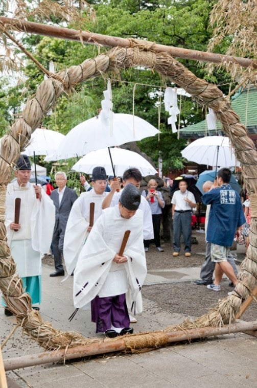 浅草神社の神事「夏越しの大祓」