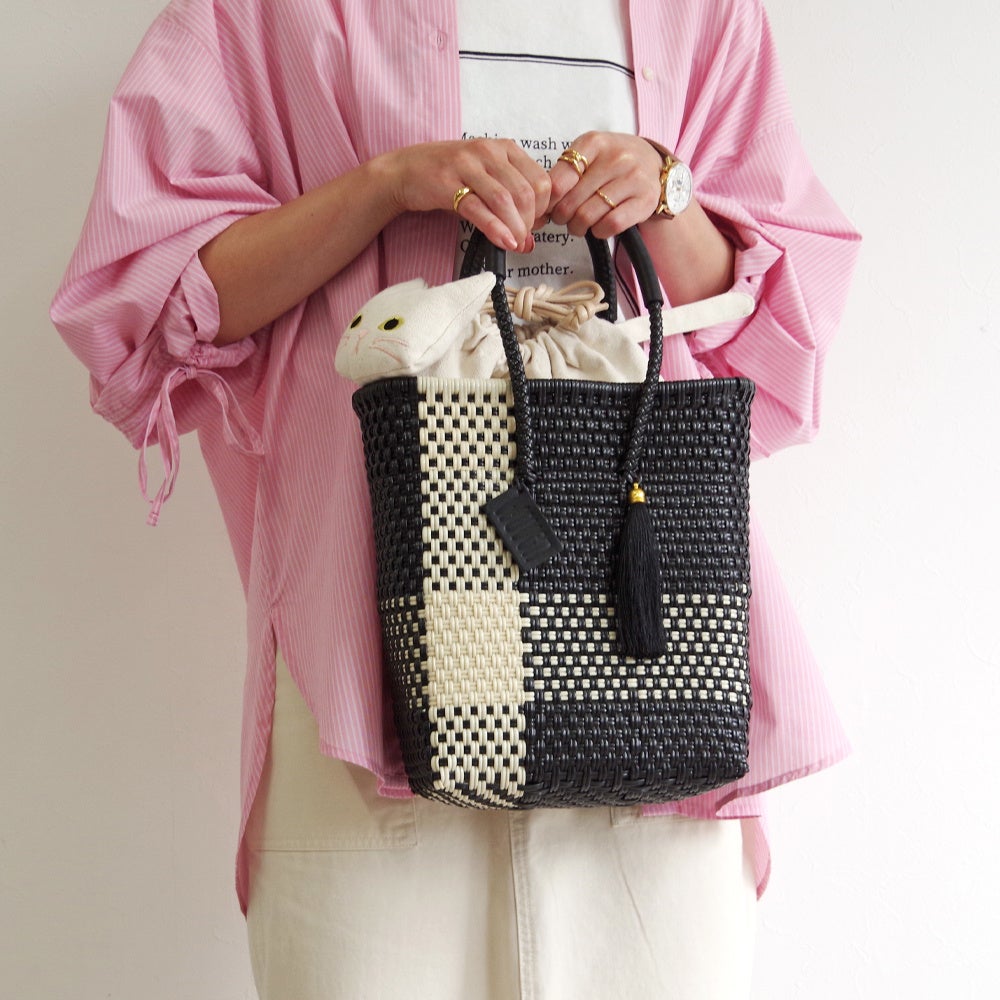 wovenメルカドバック Letra｜メルカドバッグ Mサイズ “WOVEN” woven-mt レトラ カゴ