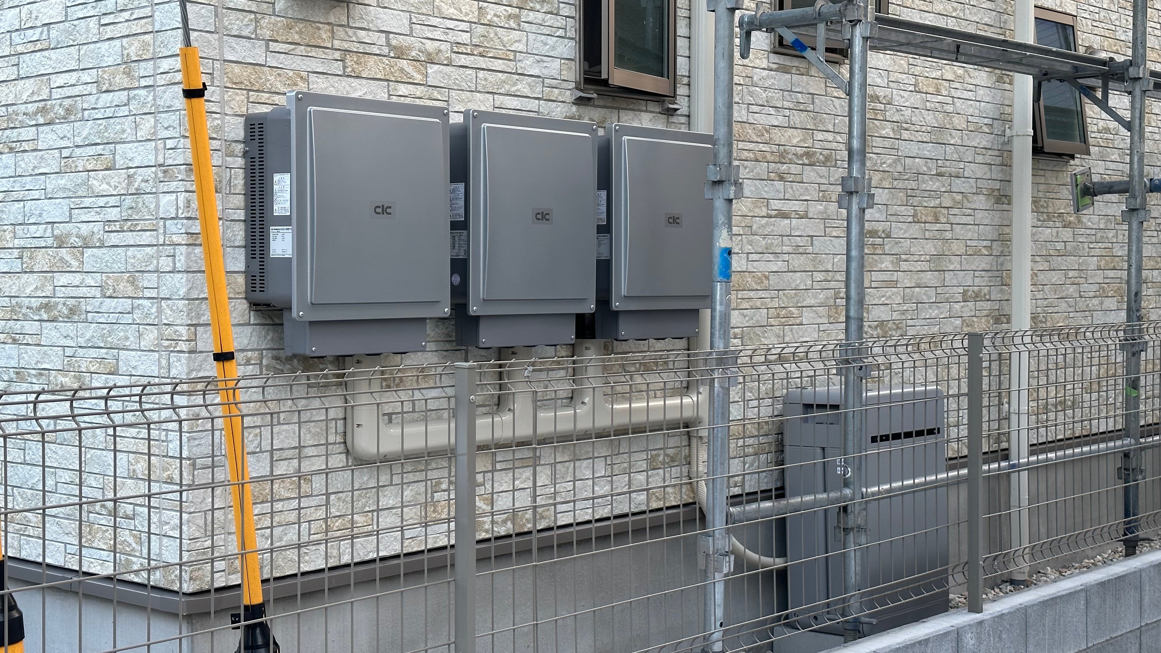 エネルギーニッカで施工した蓄電池システム（長州産業製）