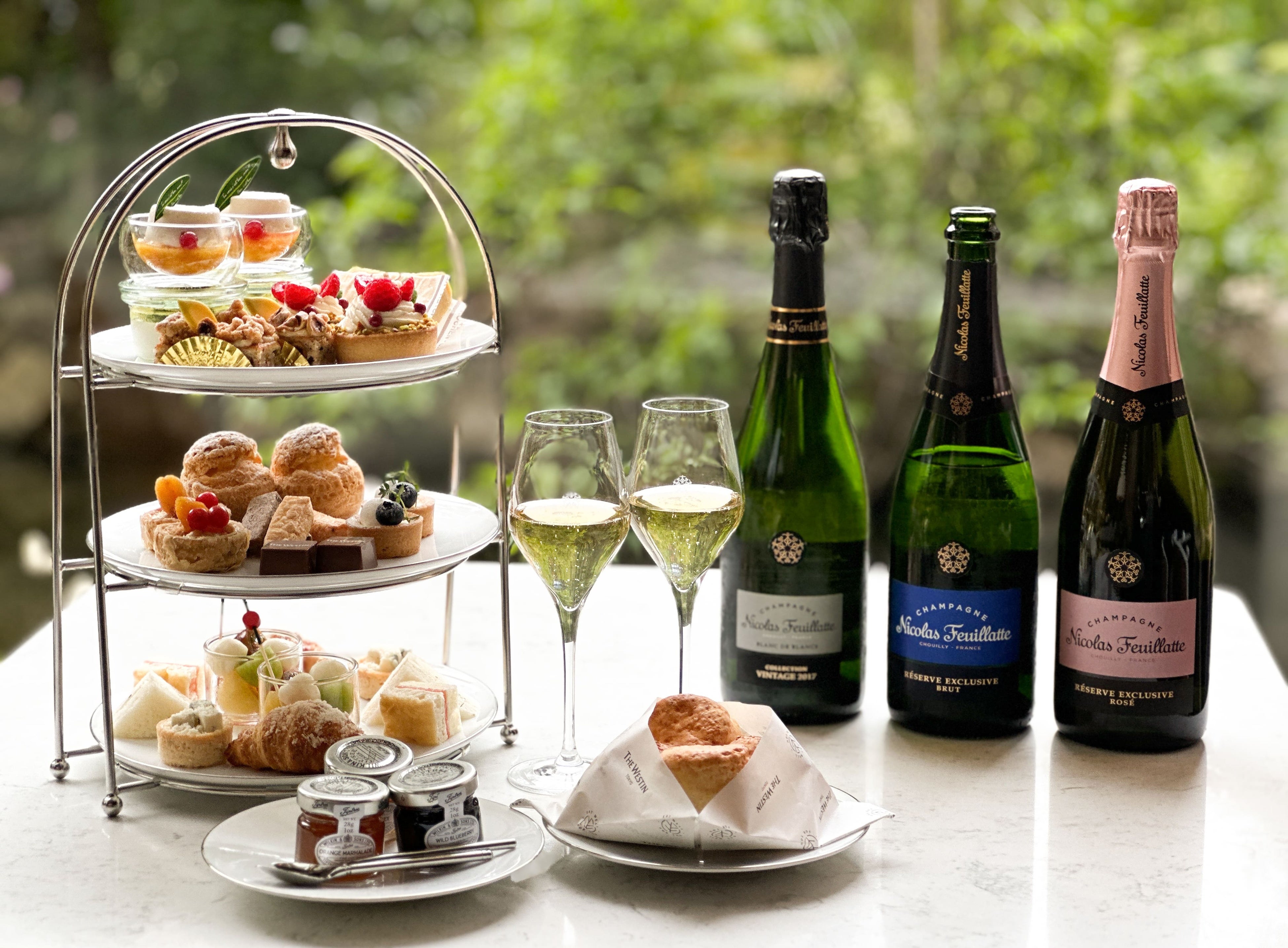 ザ・ラウンジ チーズアフタヌーンティーとのペアリングセット