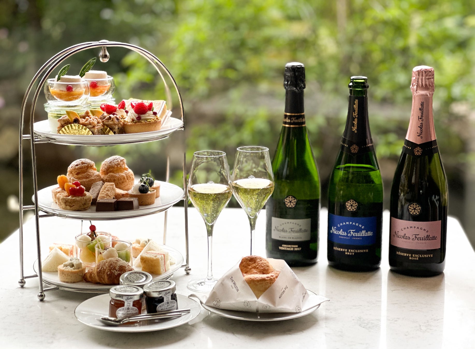 ザ・ラウンジ チーズアフタヌーンティーとのペアリングセット