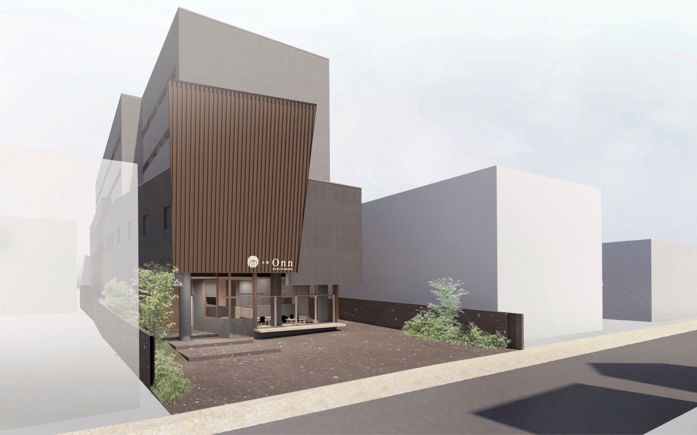 お宿Onn中津川 外観イメージ図