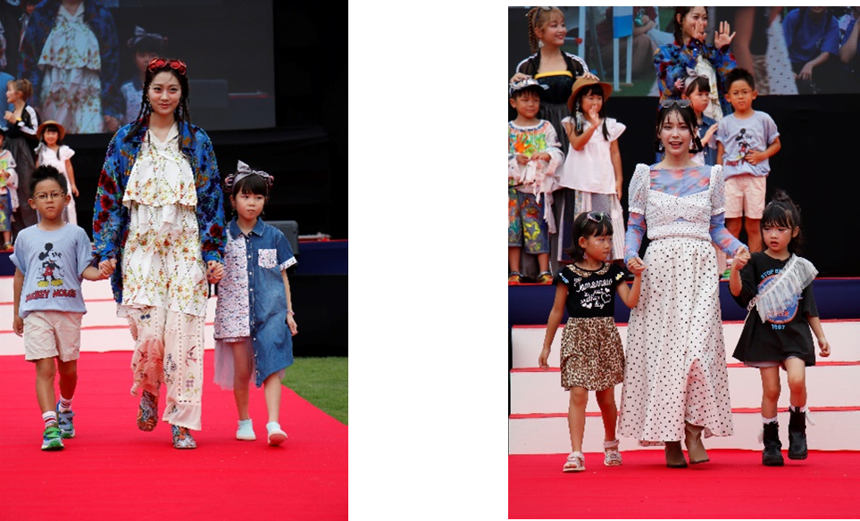 左から、佐々木利紬くん、みとゆな、木村紗良ちゃん、秋山ゆいちゃん、那須ほほみ、酒井菜羽ちゃん