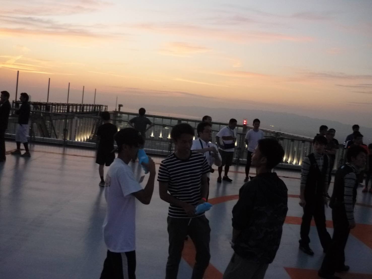 あべのハルカスウォーキング&登頂研修