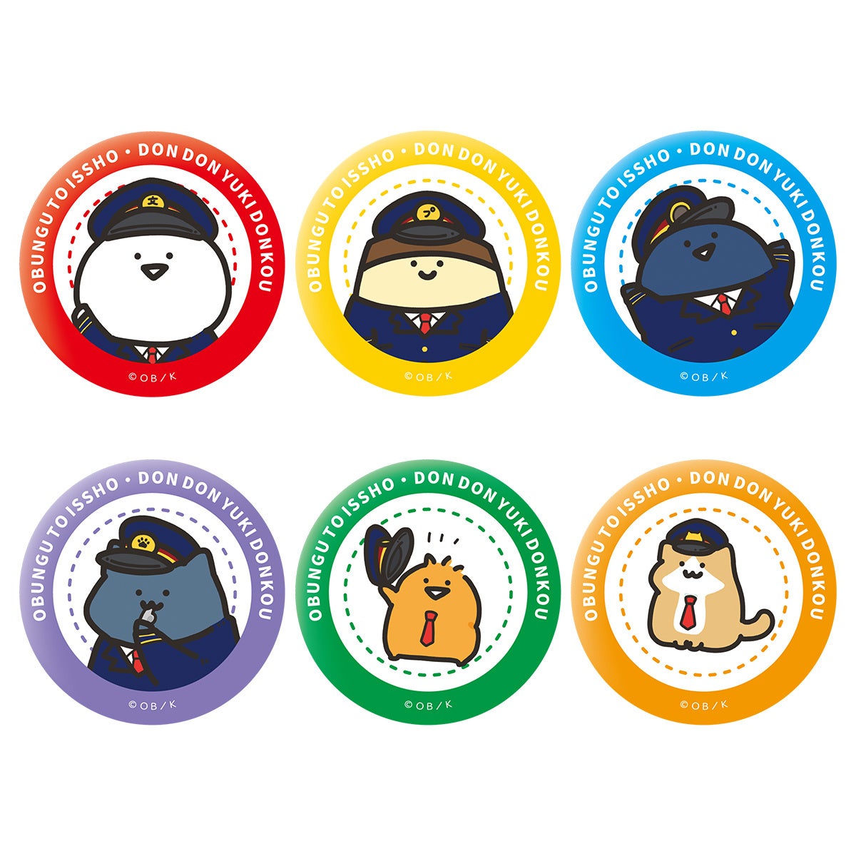 トレーディング 缶バッジ（全6種） 440円(税込)