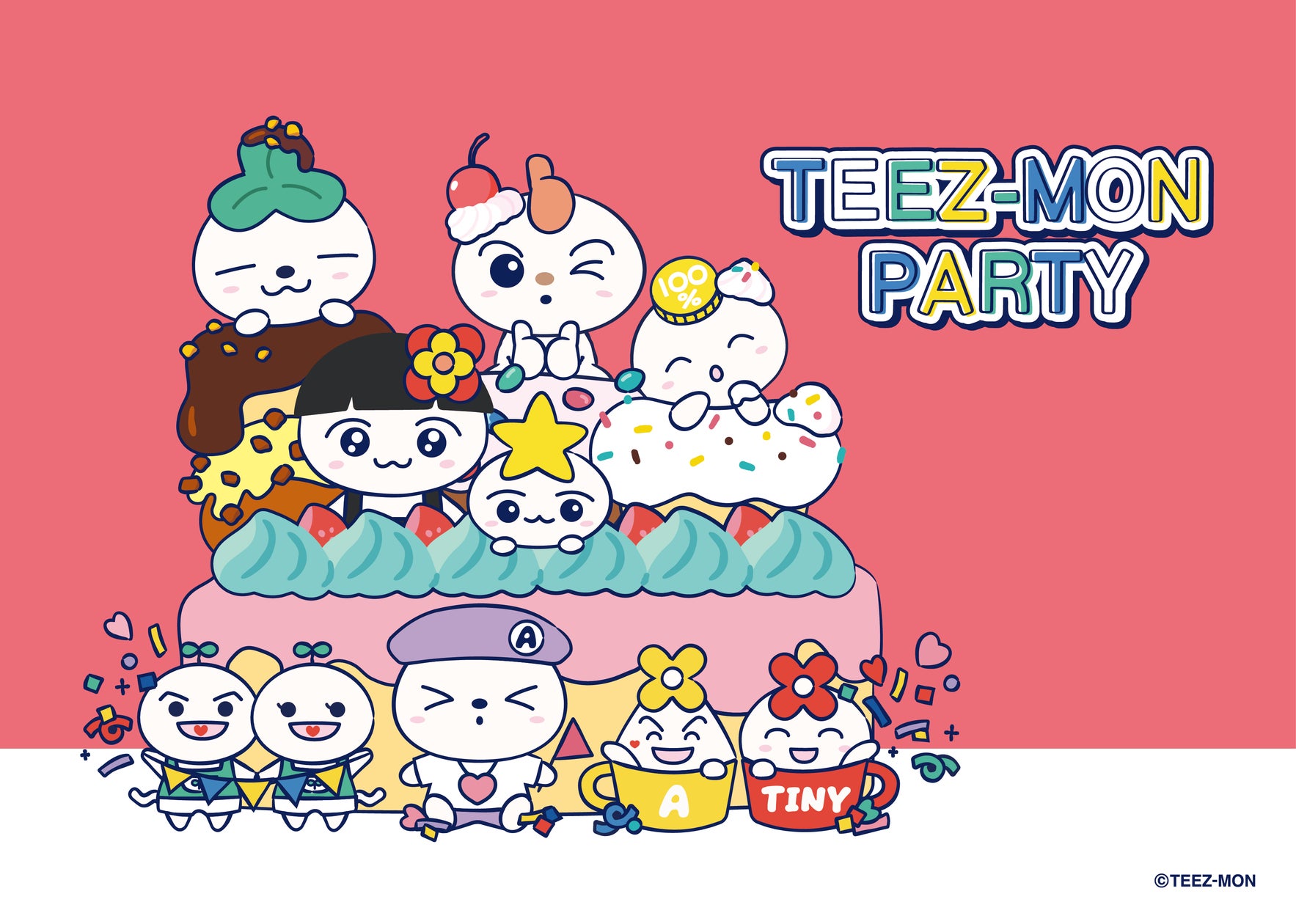 teezmon ティーズモン ヨンガモン ateez サン セット ATEEZ公式オリジナルキャラクター「TEEZ-MON(ティーズモン
