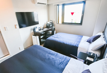 【写真：ツインルーム】