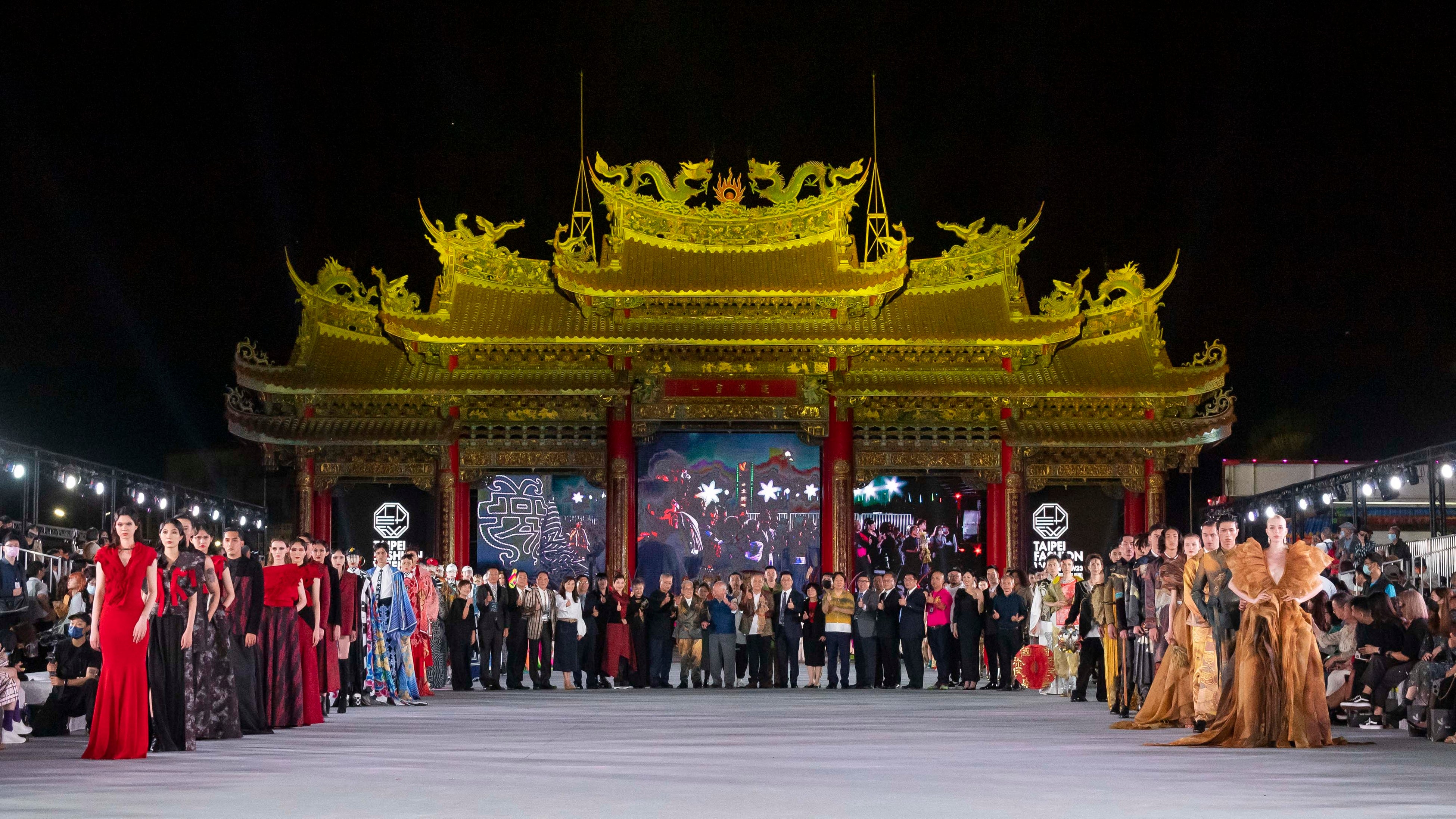 登場したブランドは左から、JUST IN XX、C JEAN、BOB JIAN（画像提供：台北ファッションウィーク）