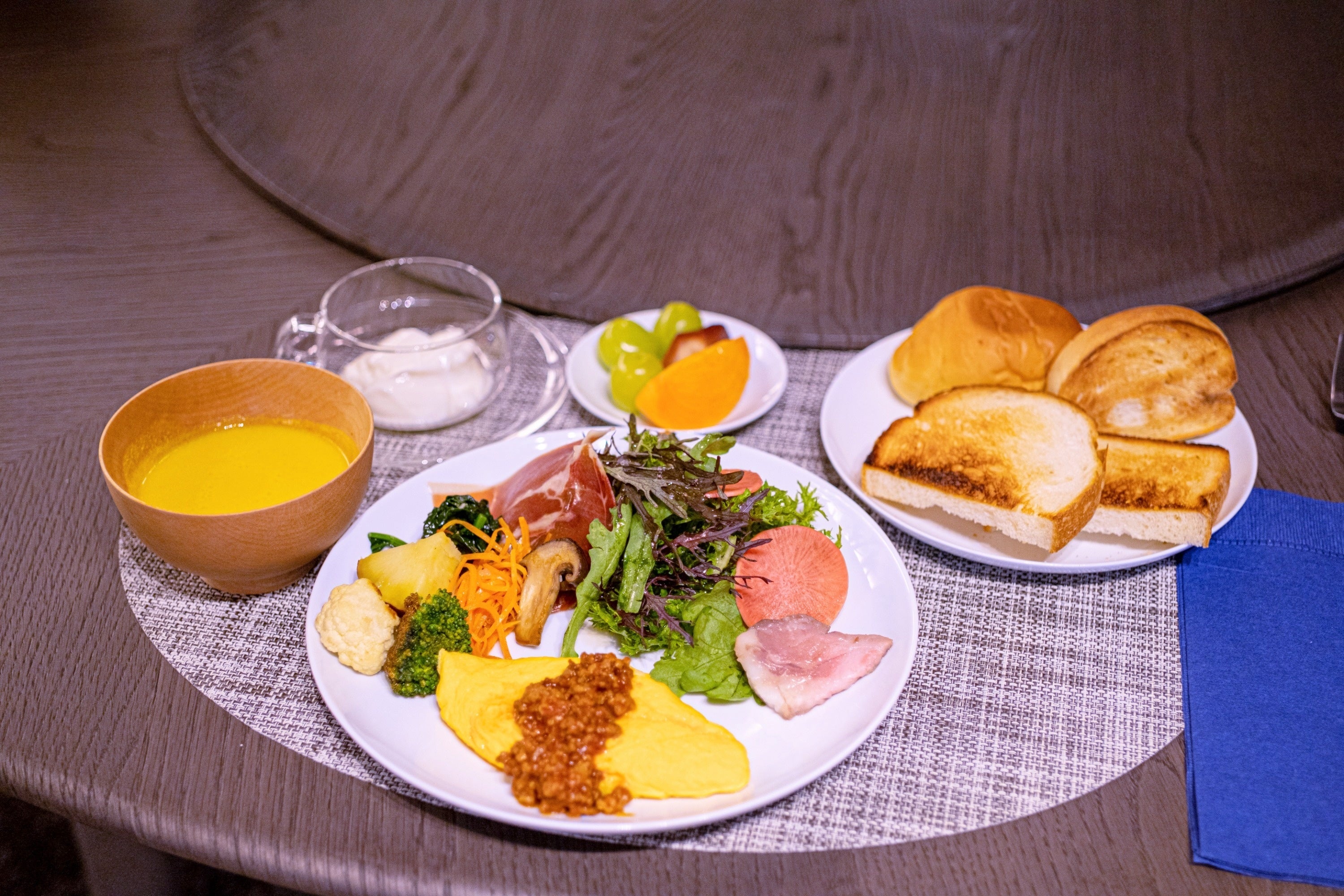 朝食ケータリングの例