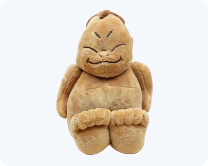 特典のビリケンぬいぐるみ