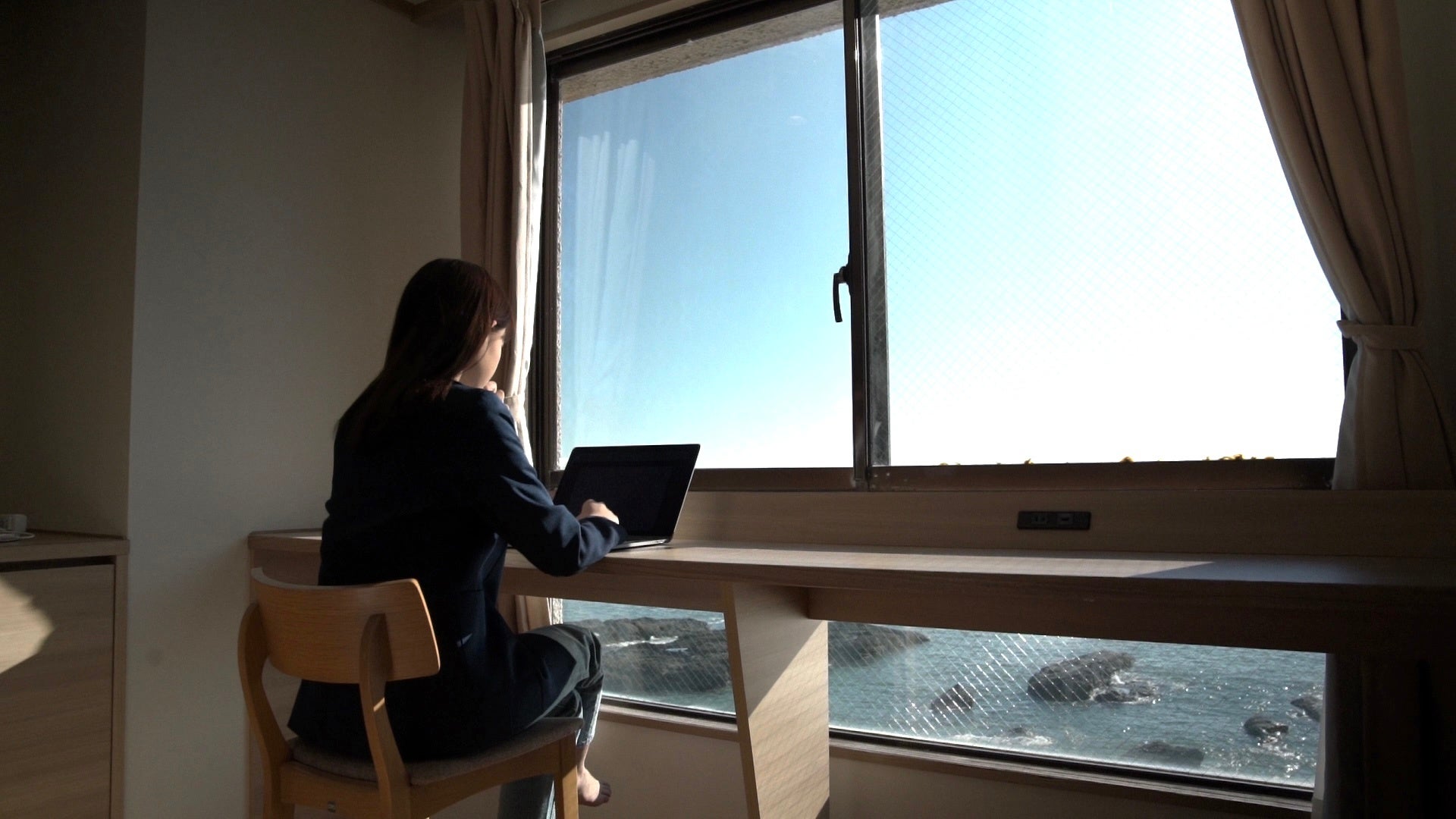 ワーケーション風景