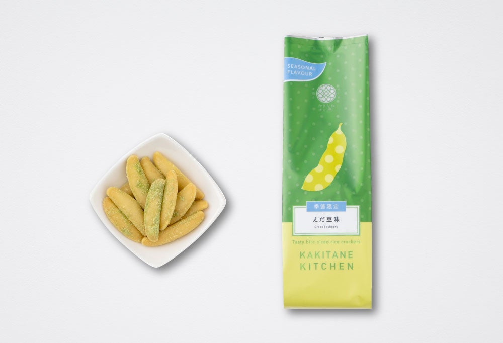 かきたねキッチン 季節限定かきたね えだ豆味』発売 | とよす株式会社