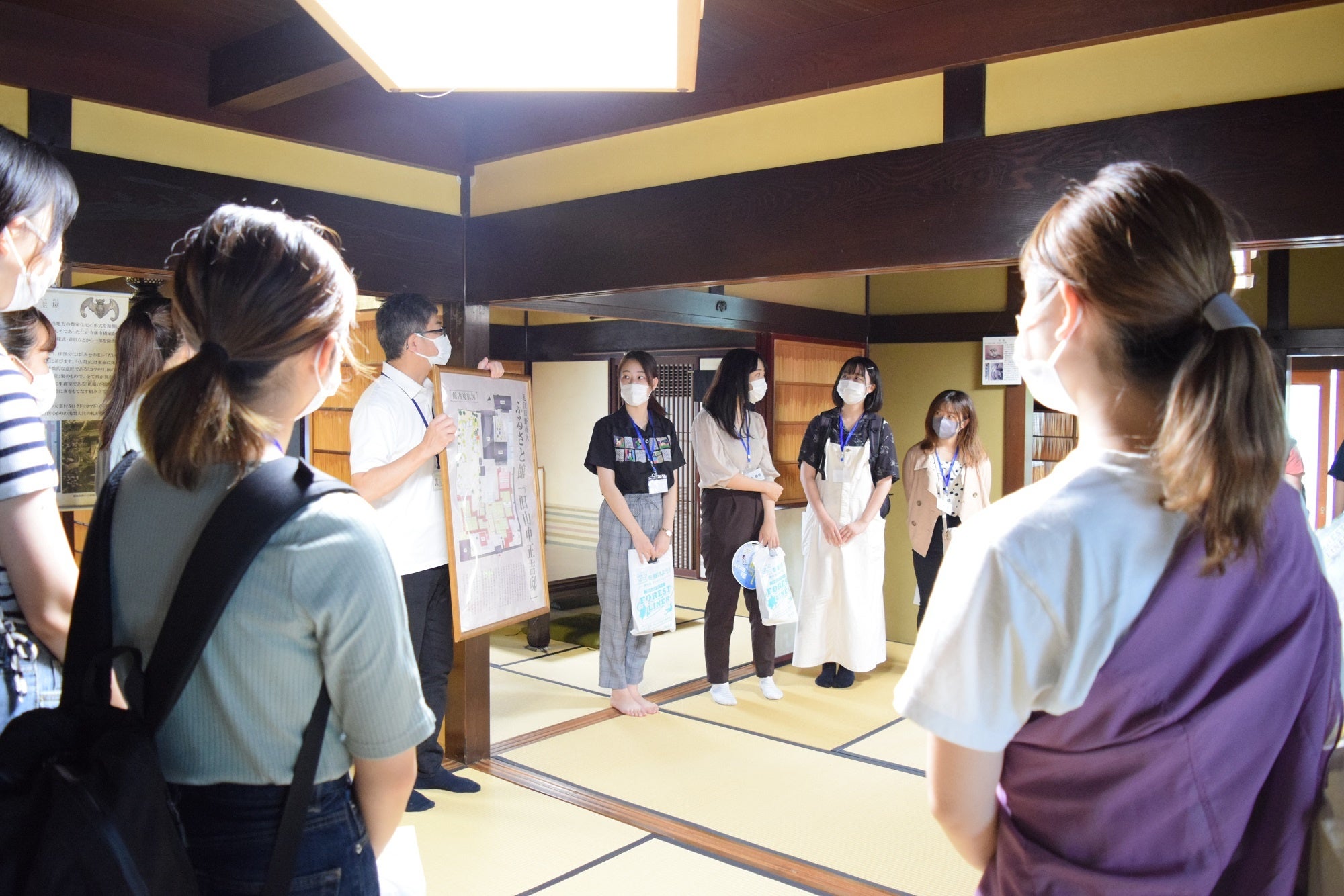 フィールドワーク②近江日野商人ふるさと館にて）