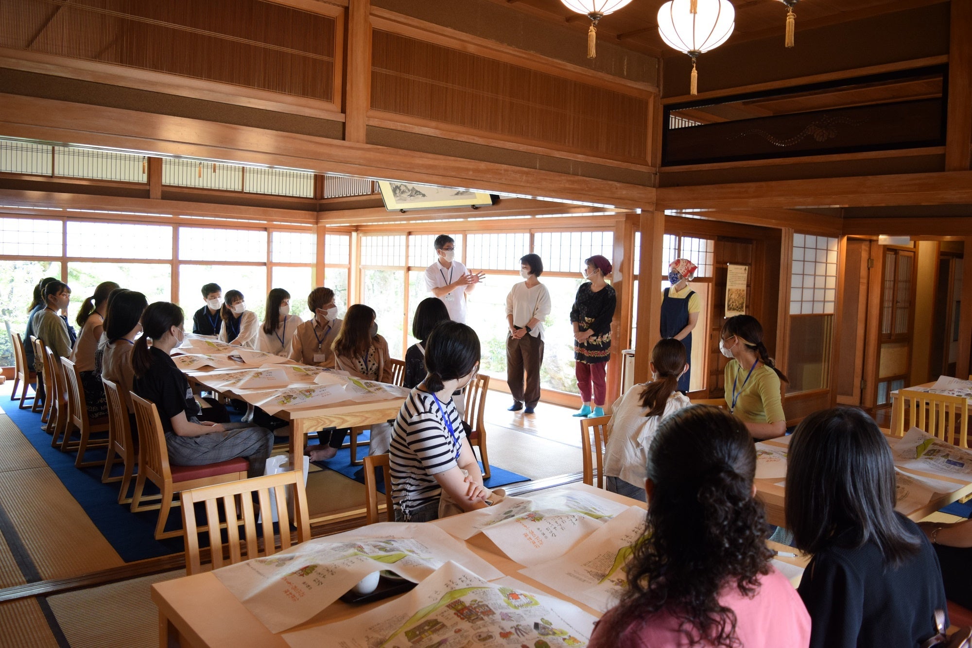 フィールドワーク③近江日野商人ふるさと館にて）