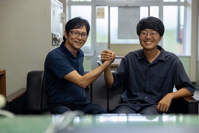 元橋教諭と森教諭