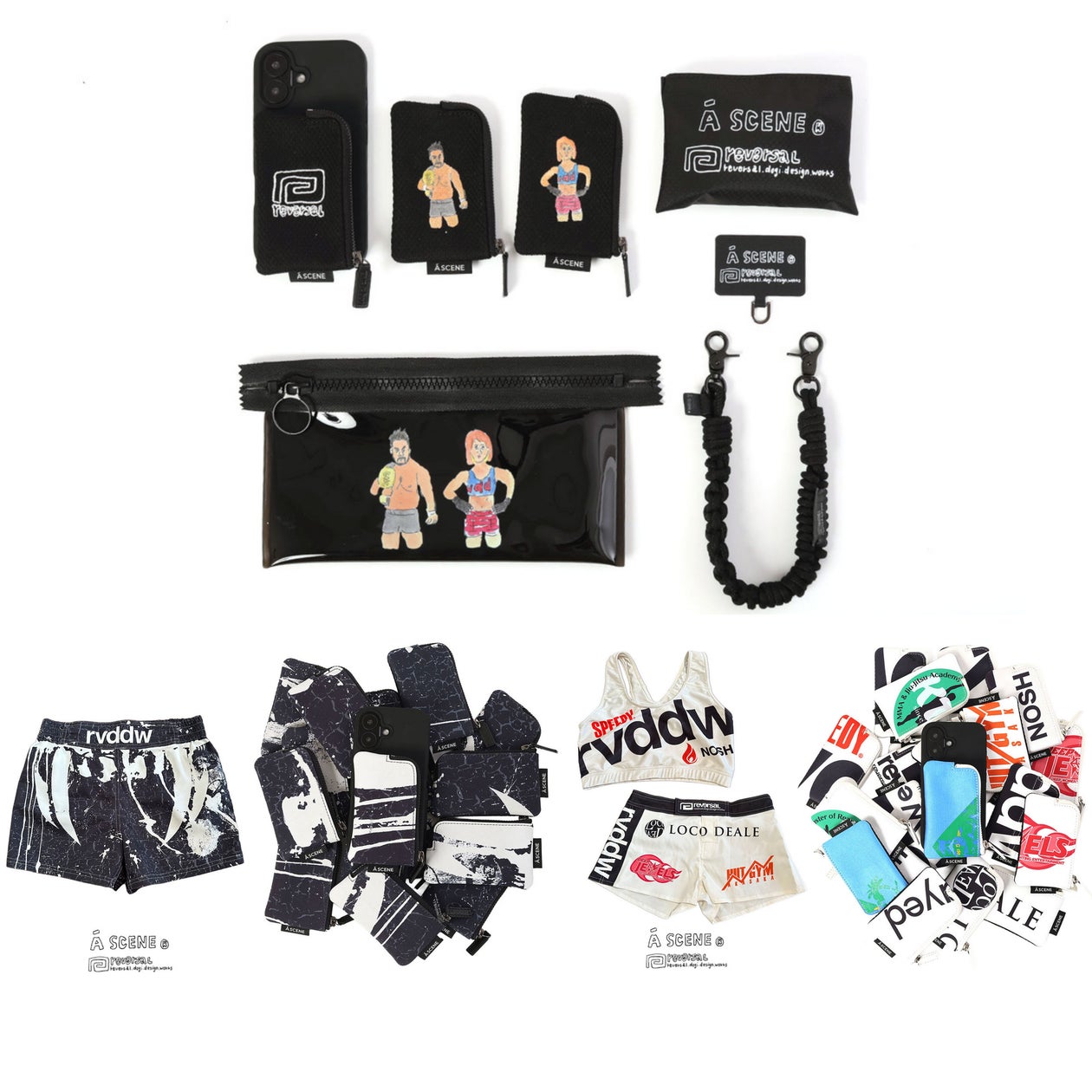 reversal × A SCENE 首度攜手合作,推出人氣格鬥家戰鬥服改造的限定商品