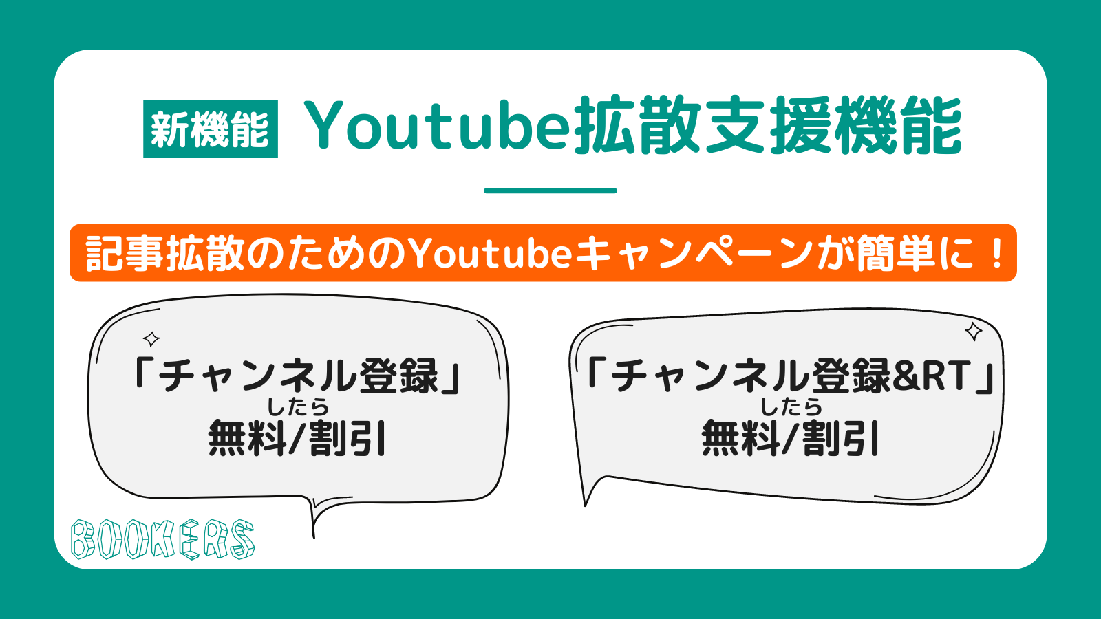 Youtube拡散支援機能