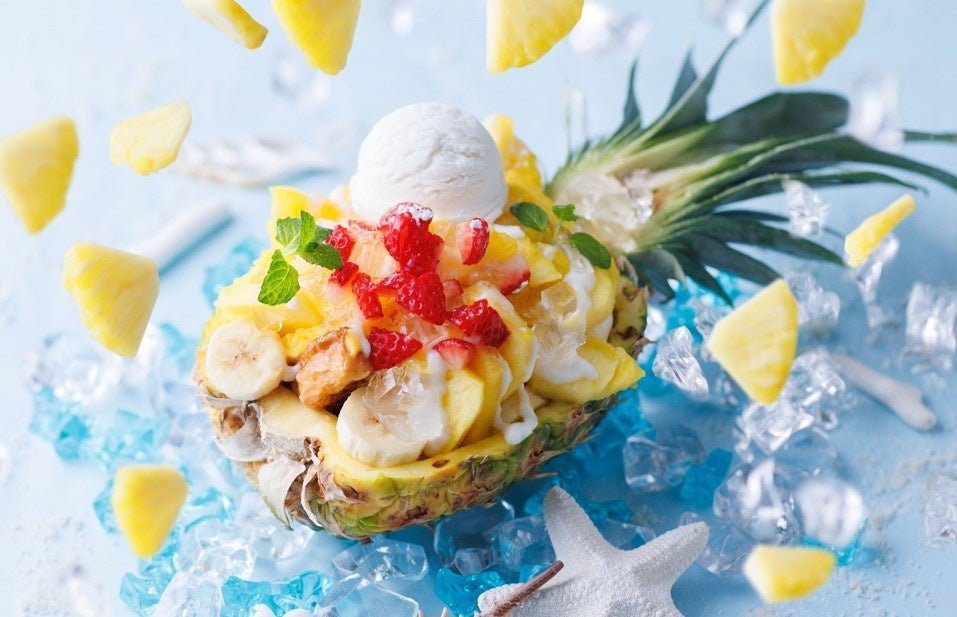 Ivorish 9周年記念メニュー　パイン・ザ・ロック　1,650円（税込）