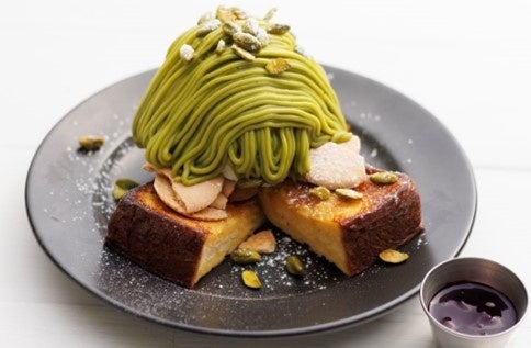 ピスタチオモンブラン（ブリオッシュ）　1,800円（税込 1,980円）