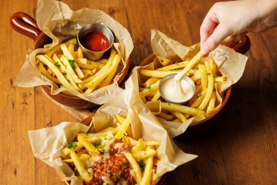 フライドポテト3種