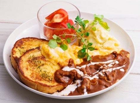 ビーフストロガノフ　フレンチトースト2枚　1,750円（税込1,925円）