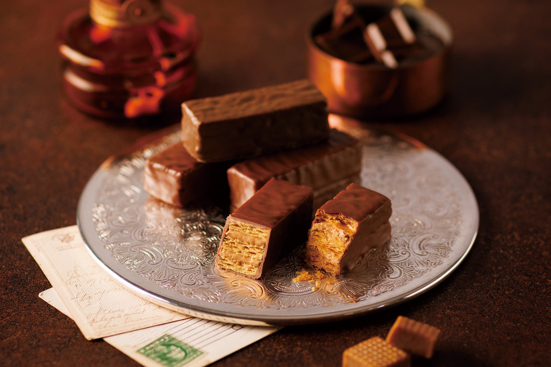 （写真）キャラメルミルフィユ