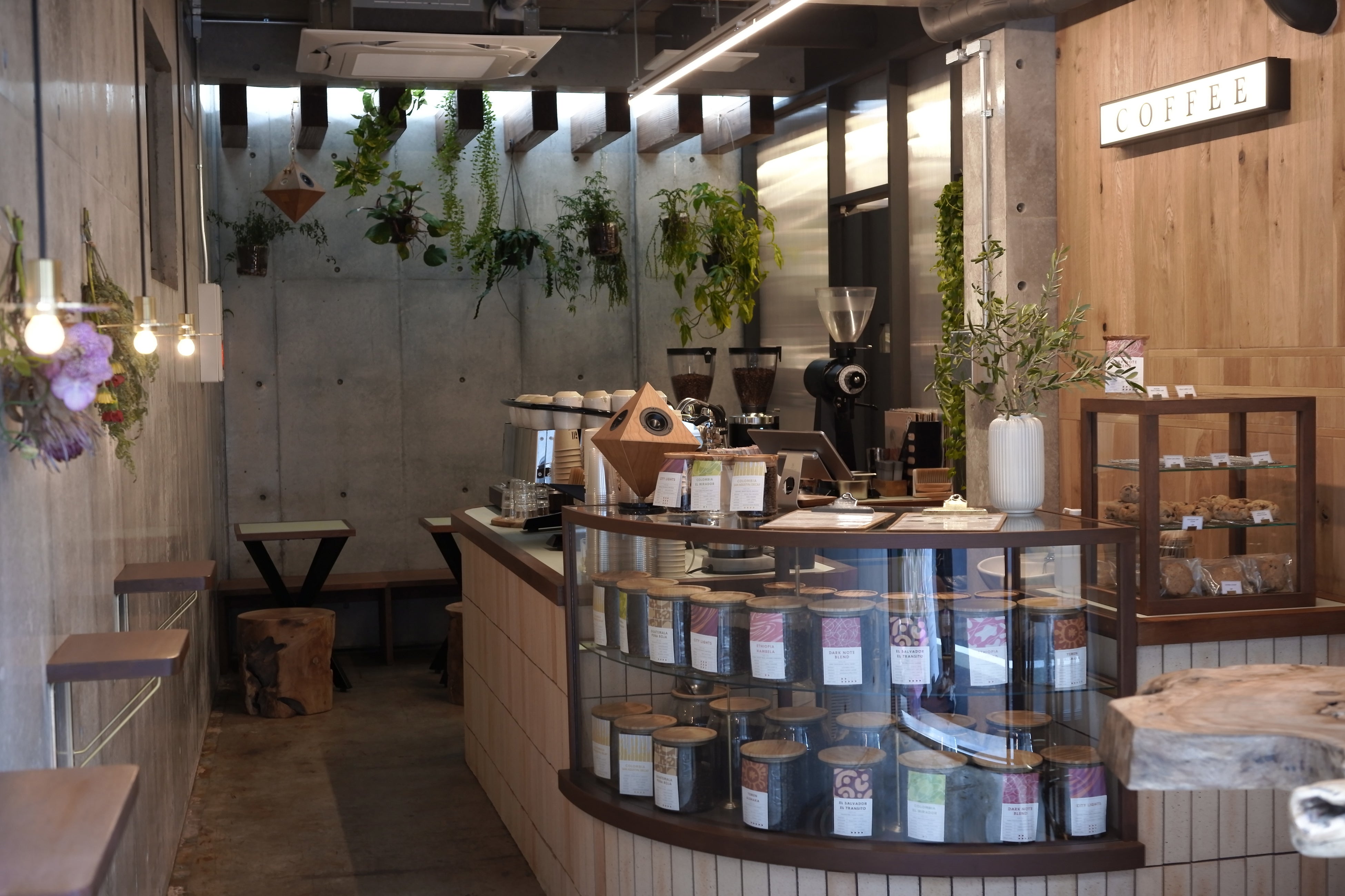 常時10種類以上の豆販売