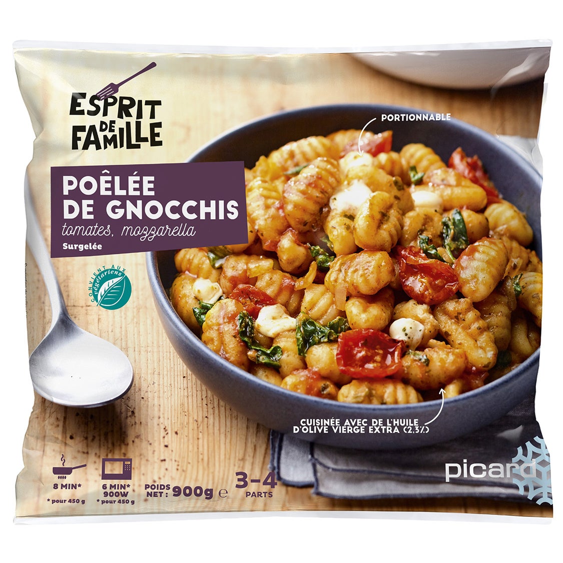 トマトとモッツアレラチーズのニョッキ