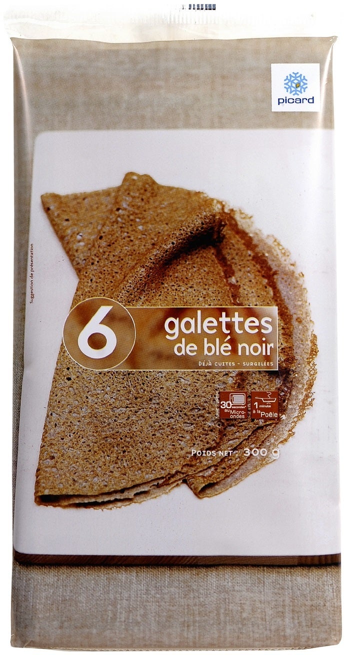 そば粉のガレット