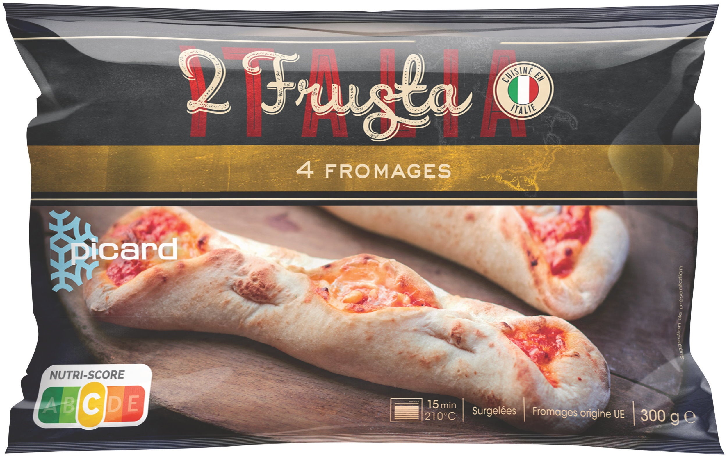 フルスタ　4種類のチーズのスナックピッツァ