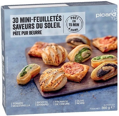 食前のおつまみ ４種類のミニパイ