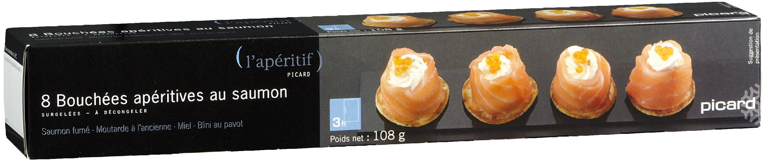 サーモンのブーシェ（ひと口サイズのアペリティフ）