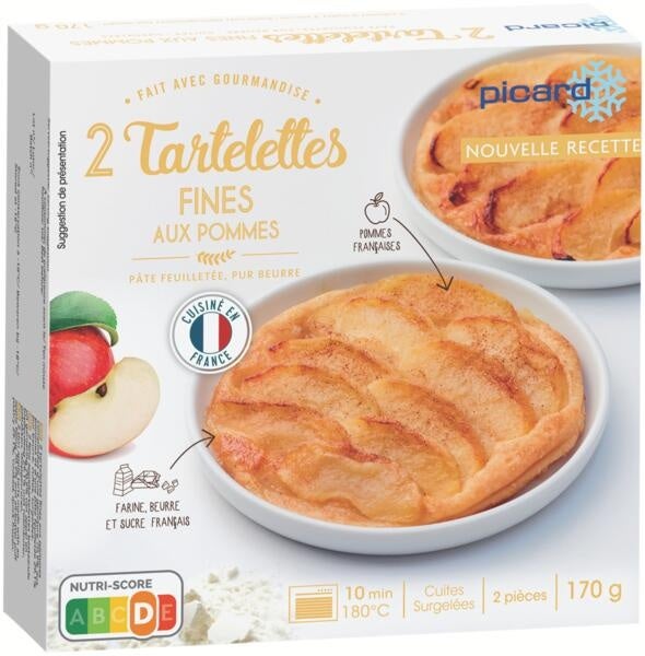 リンゴの薄焼きタルト